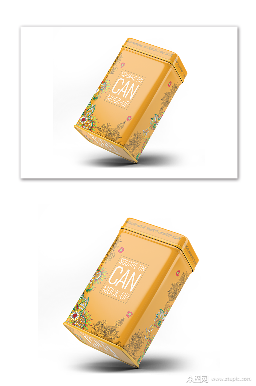 小罐茶精致茶叶盒包装样机