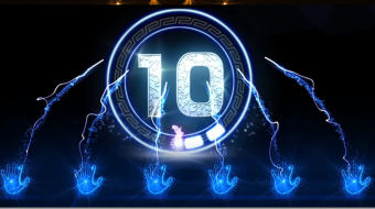 六手掌印倒计时10秒互动视频模型-众图网