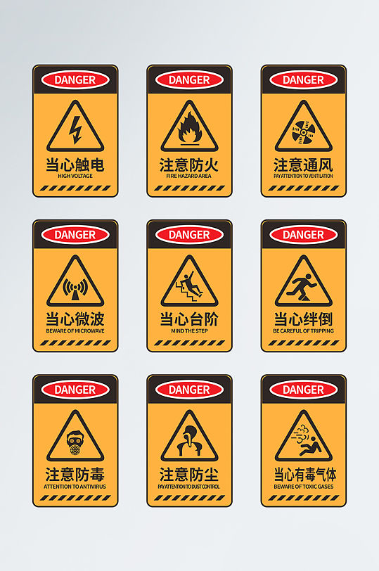 警示牌警示标识安全标识