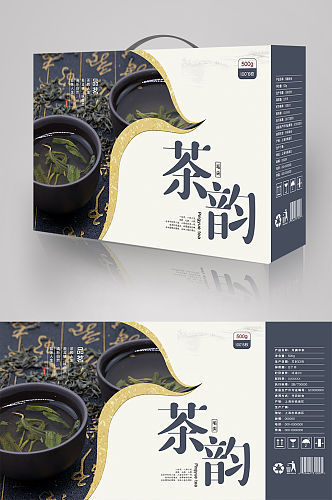 国风茶叶礼盒包装设计