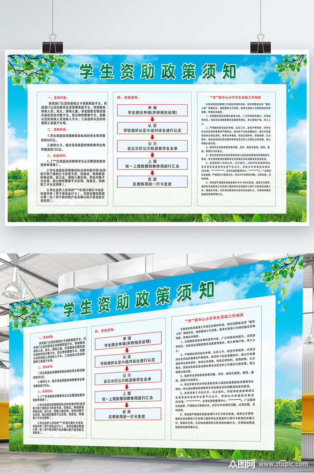 学区关于义务教育阶段教育扶贫资助政策素材