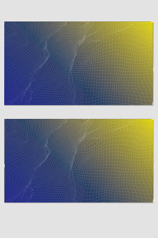 蓝黄颜色渐变背景