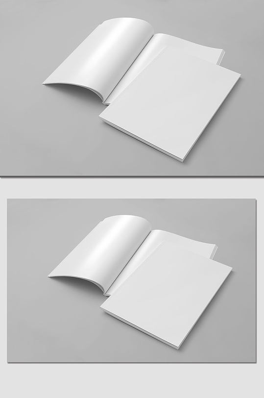画册封面内页书页样机-众图网