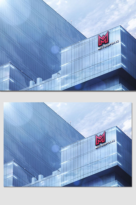 logo楼体样机图片-logo楼体样机设计素材-logo楼体样机模板下载-众图网