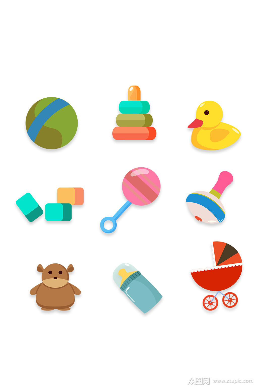 儿童卡通婴儿玩具