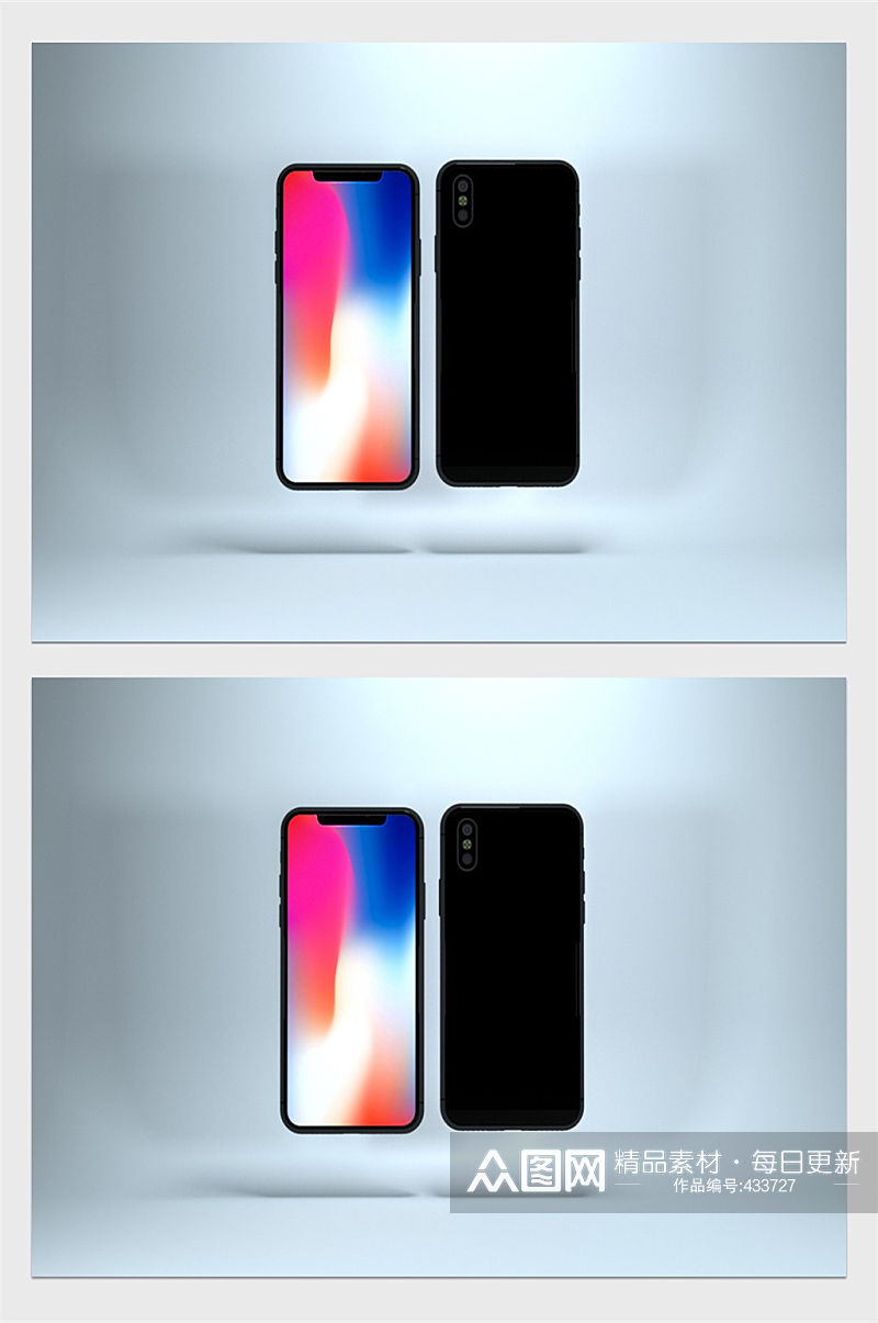 两款苹果手机模型素材
