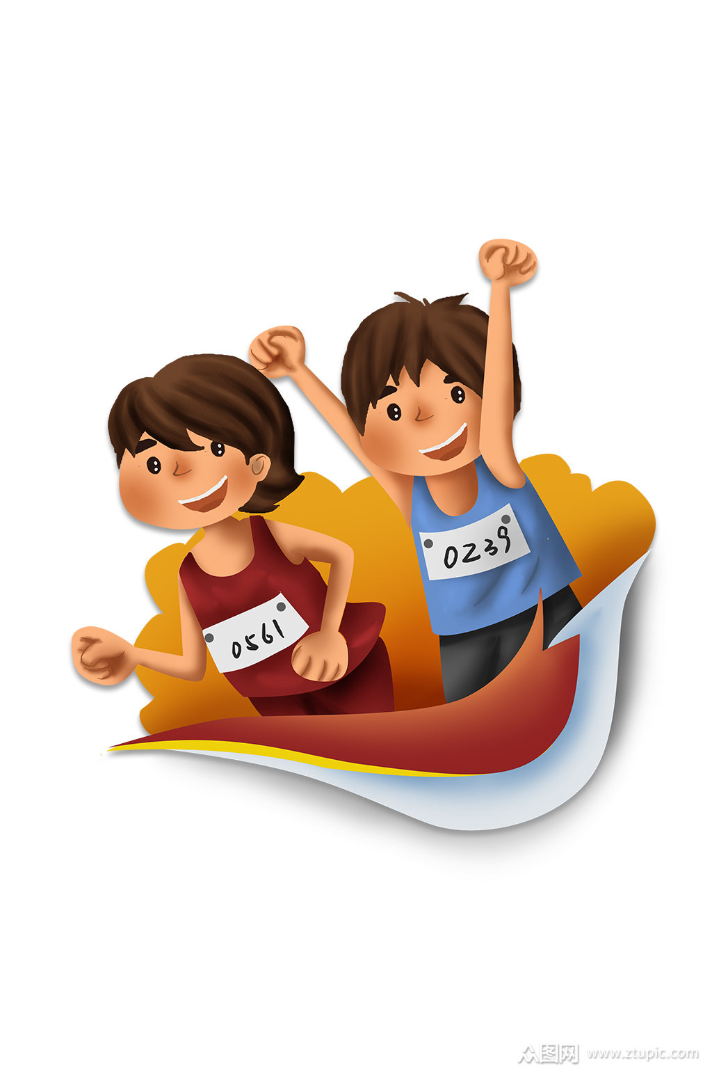 秋季运动会体育素材