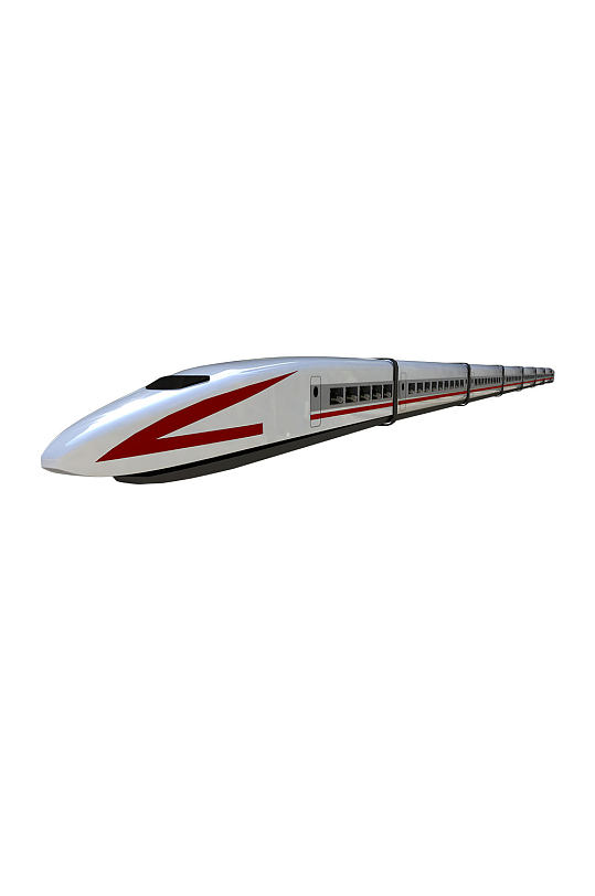 高速列车模型素材