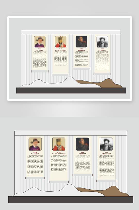 廉政文化户外雕塑-众图网