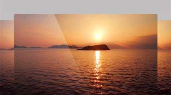 4K航拍山水湖泊自然风光日出视频素材 风景视频-众图网