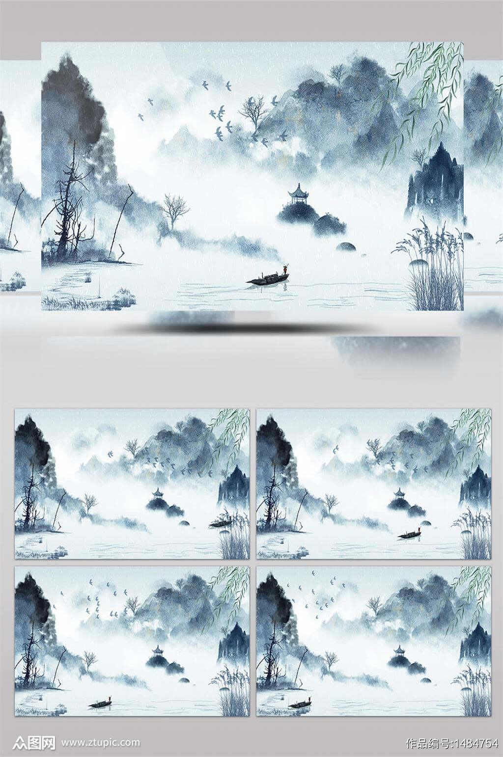 唯美古风水墨清明细雨杨柳动态背景合成视频模板下载 编号 众图网 唯美古风水墨清明细雨杨柳动态背景合成视频模板下载 编号 众图网