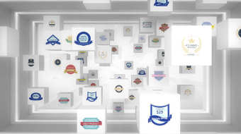 简洁白色大气合作企业LOGO展示AE模板-众图网