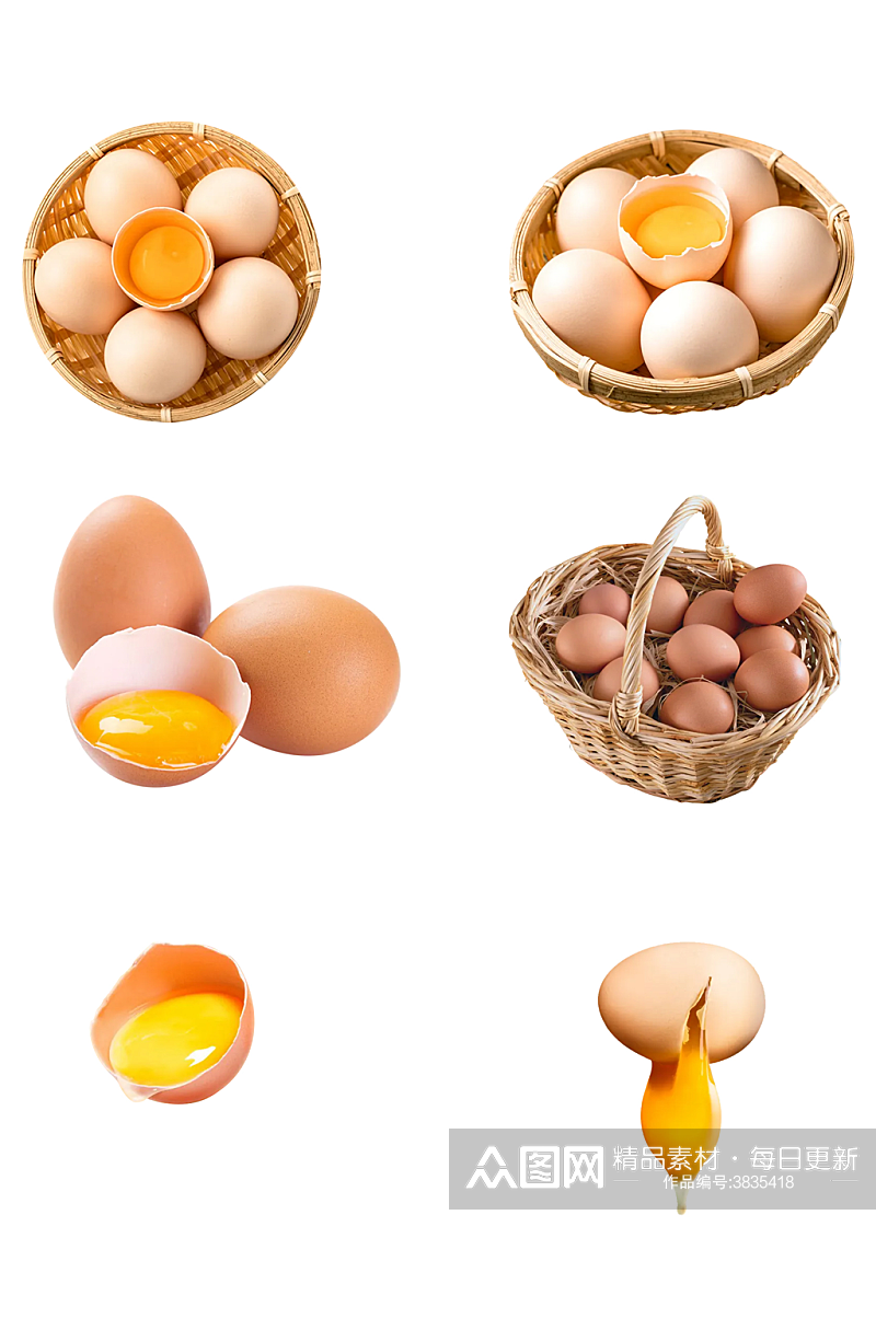 鸡蛋一篮子鸡蛋生鸡蛋png素材