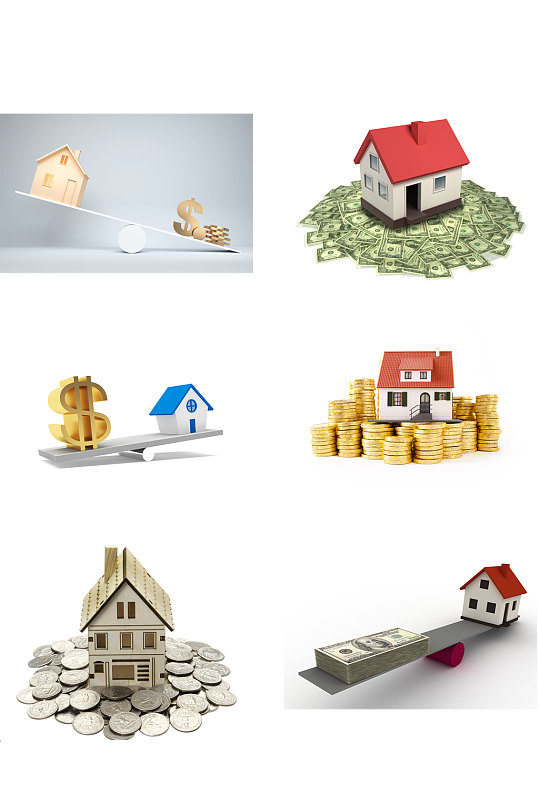 房屋金融房地產(chǎn)貸款黃金png
