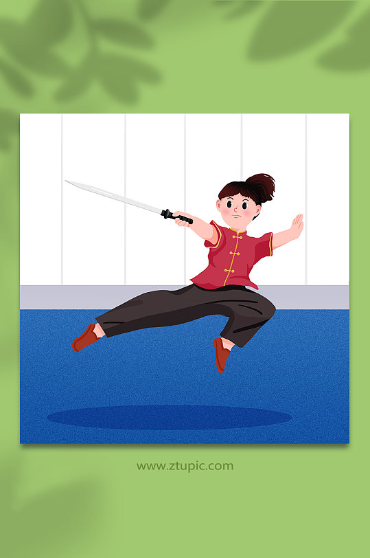 传统武术卡通图片-传统武术卡通素材下载-众图网