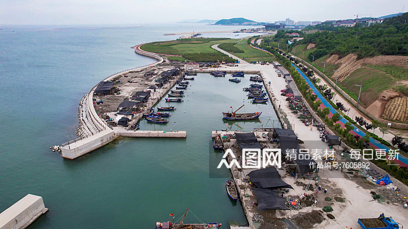 蓝色海洋大海海浪浪花航拍素材