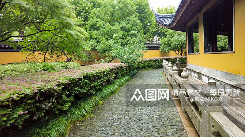苏州北塔寺历史文化古建筑素材