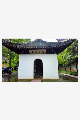 江南水乡苏州园林古建筑摄影图
