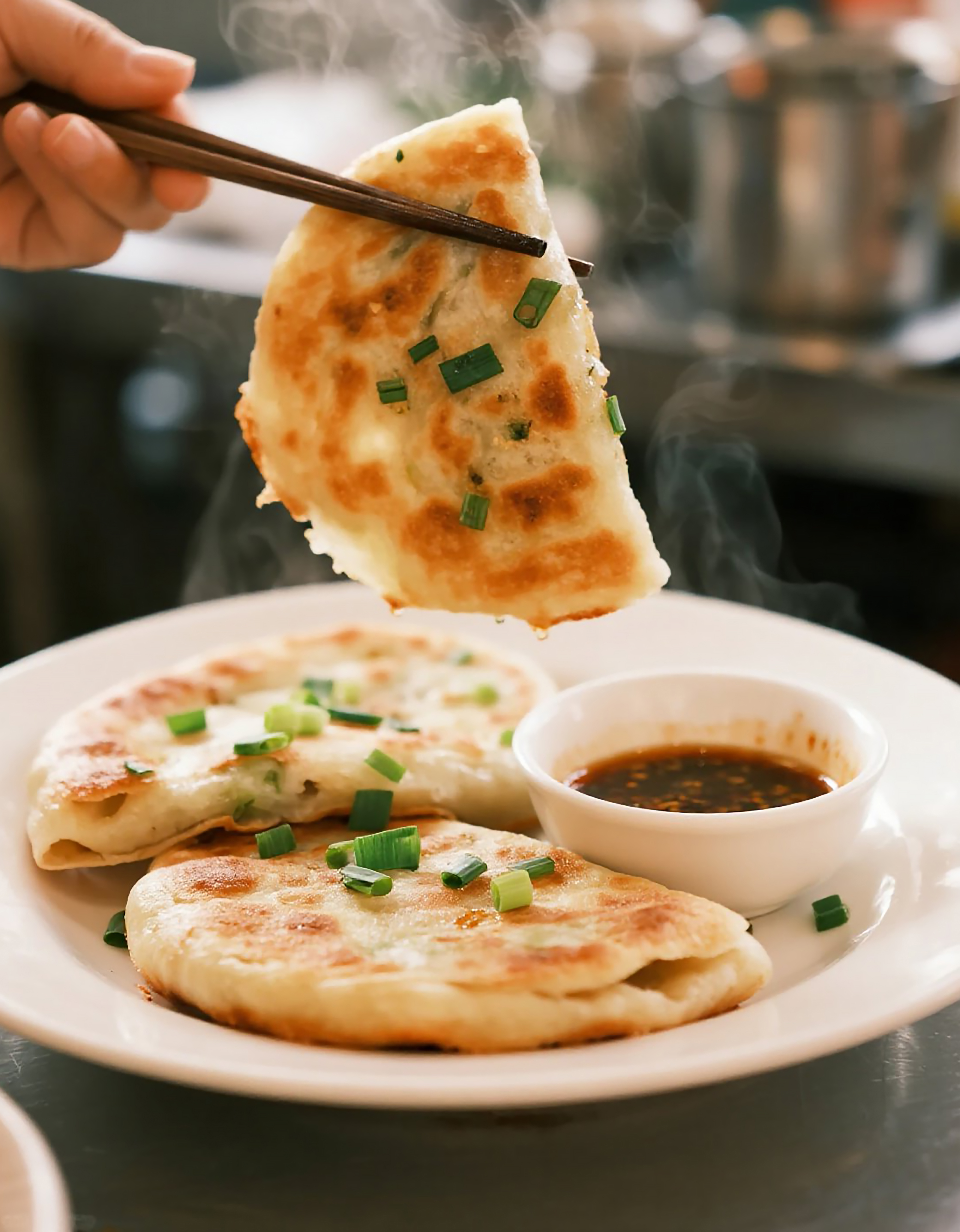 上海葱油饼高清图片素材素材