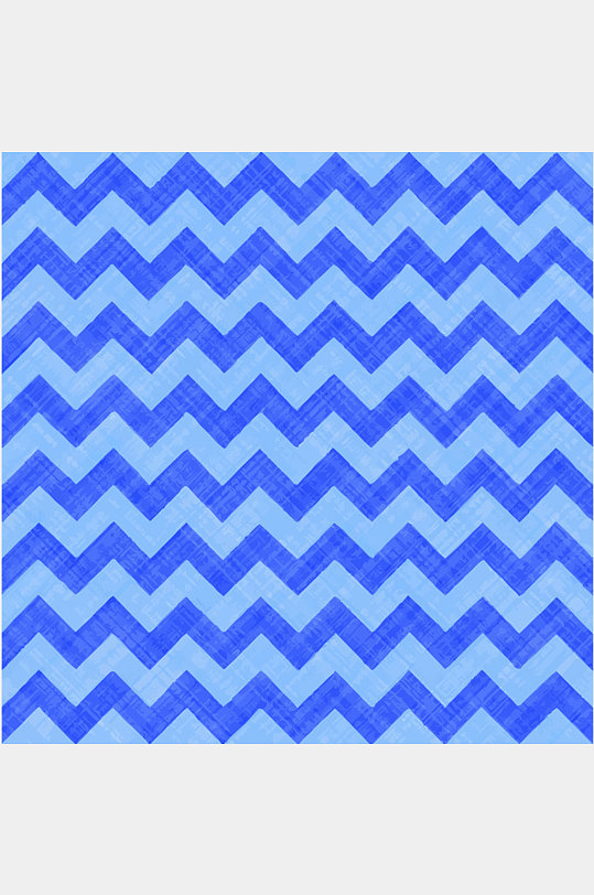 蓝色曲折线无缝背景矢量图