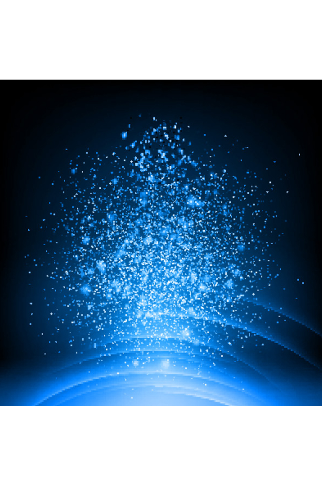 精美蓝色炫光矢量素材