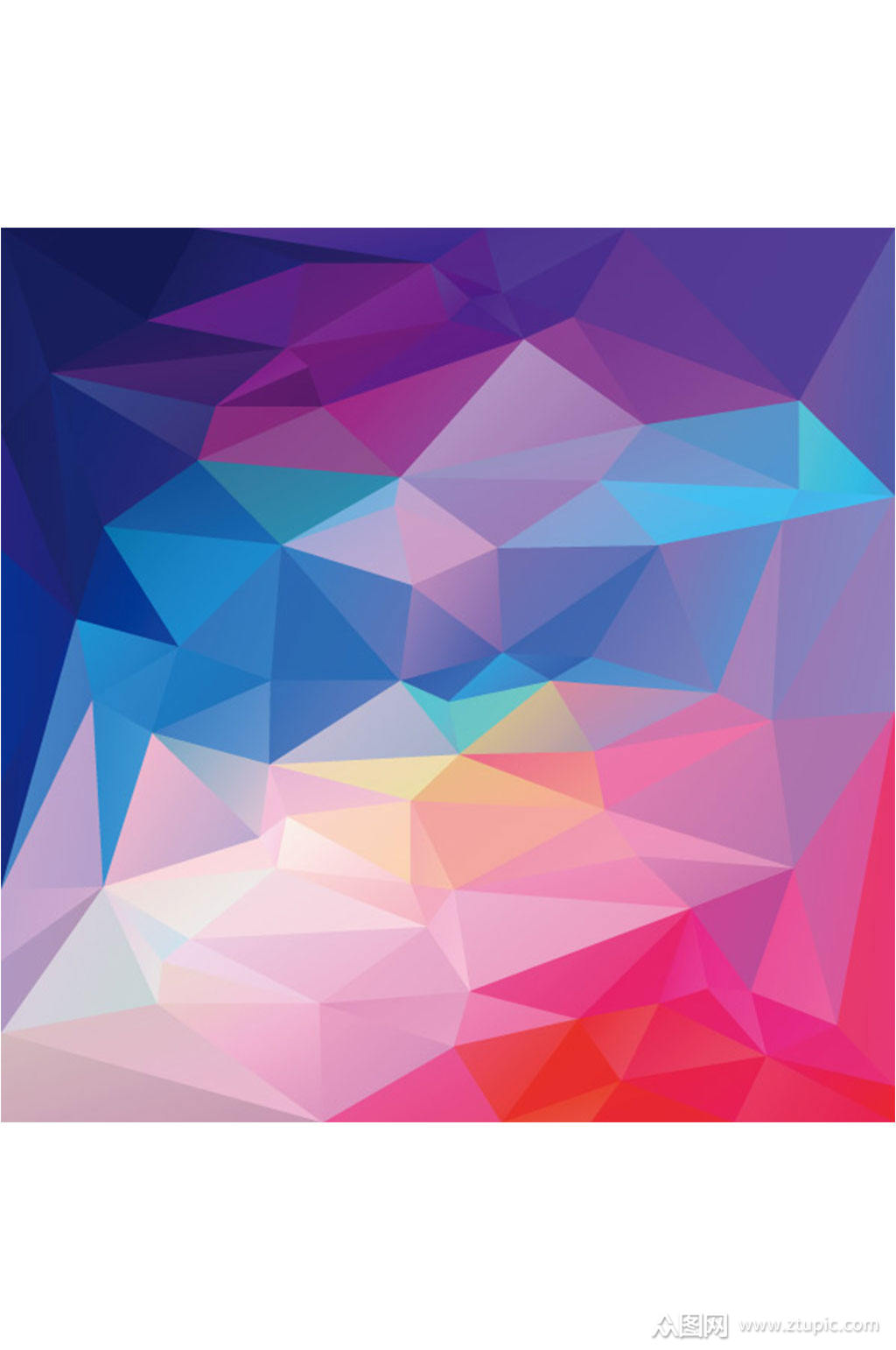 简约渐变多彩矢量素材