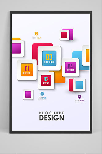 创意图形公司企业海报设计
