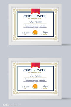 企业荣誉证书模板设计