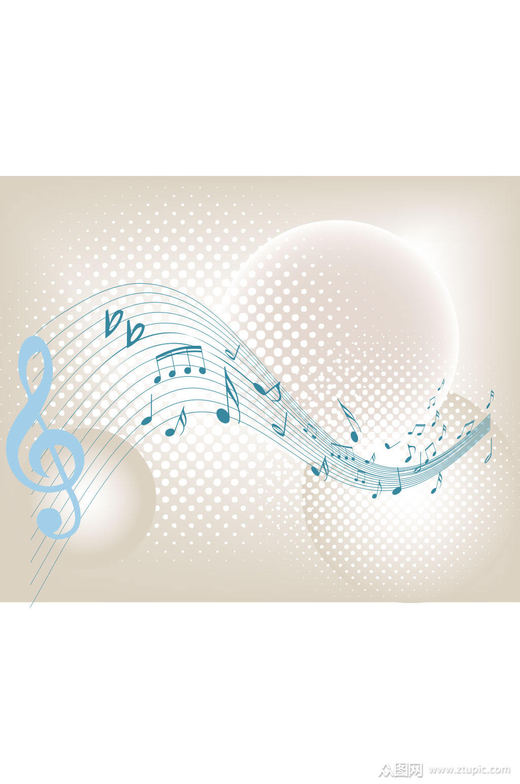 精美时尚彩色音乐设计元素素材矢量模板下载-编号832363-众图网