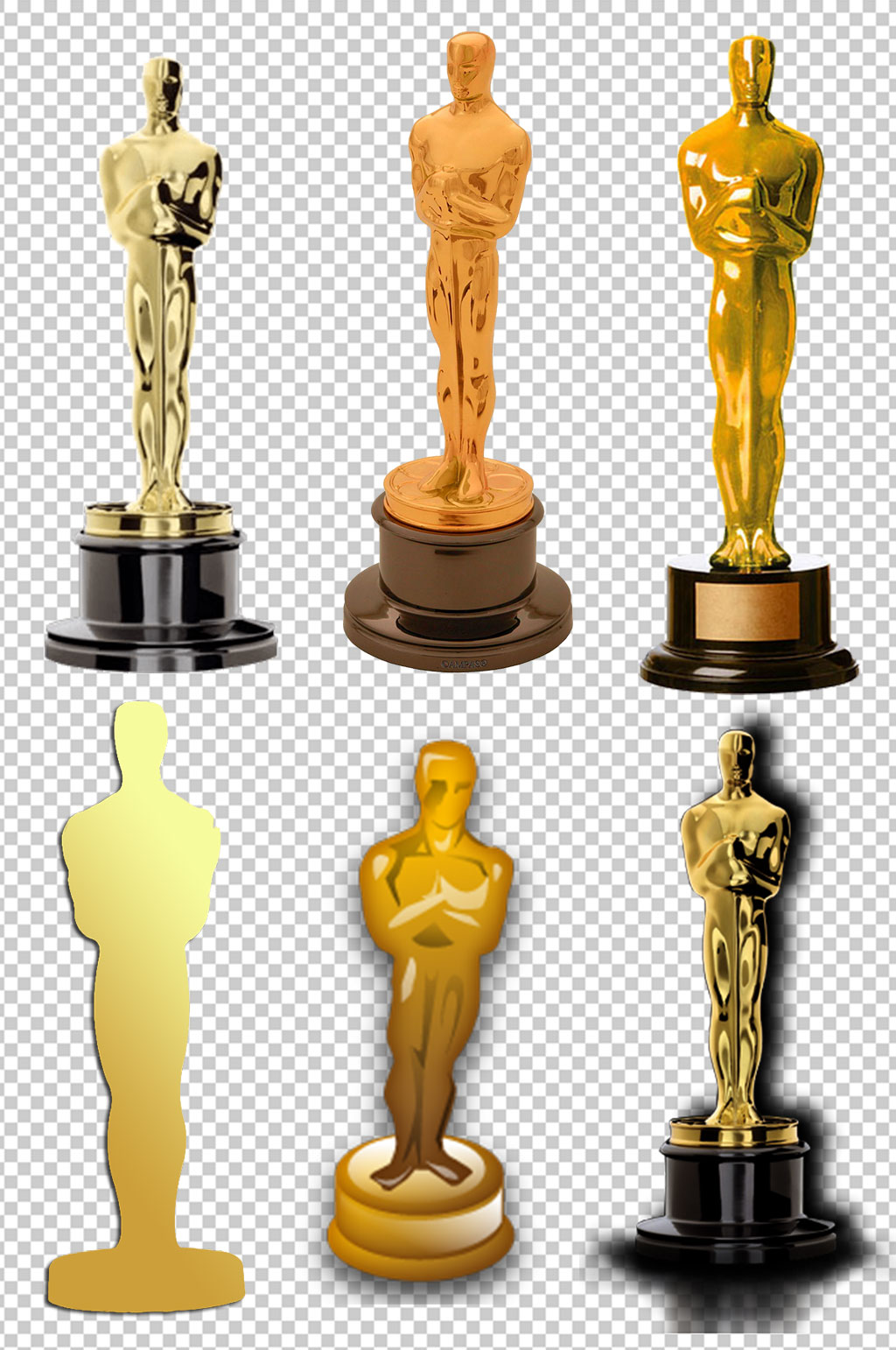 精美简约奥斯卡设计元素素材矢量