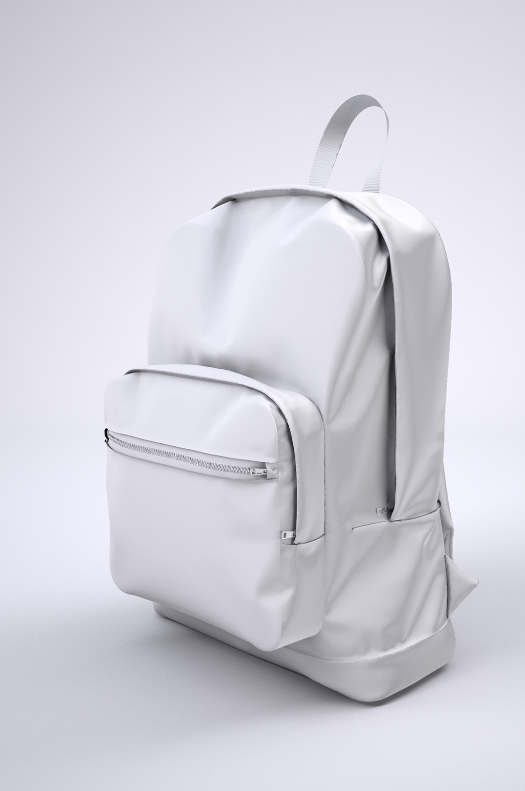 45度空白书包样机贴图