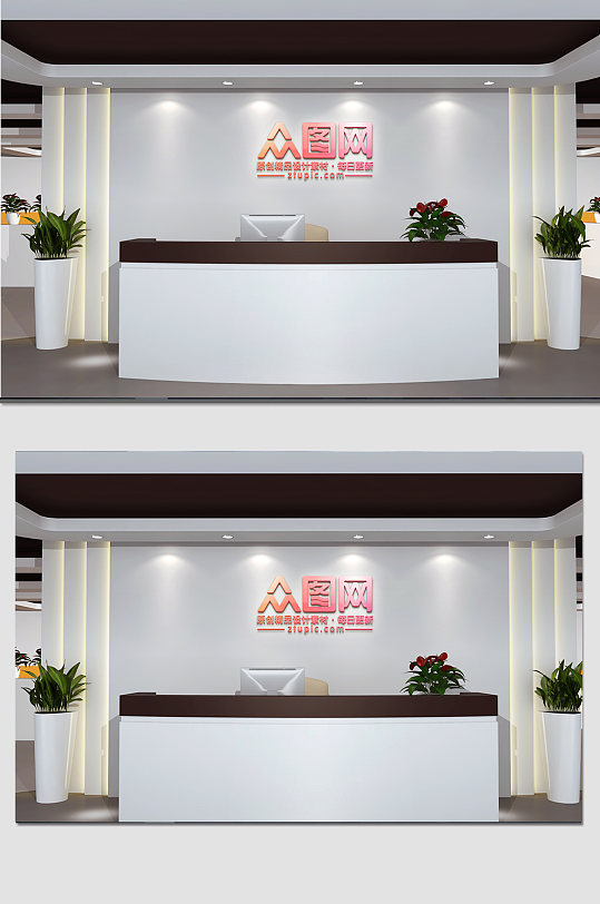 白色企业前台图片-白色企业前台效果图-白色企业前台设计素材下载