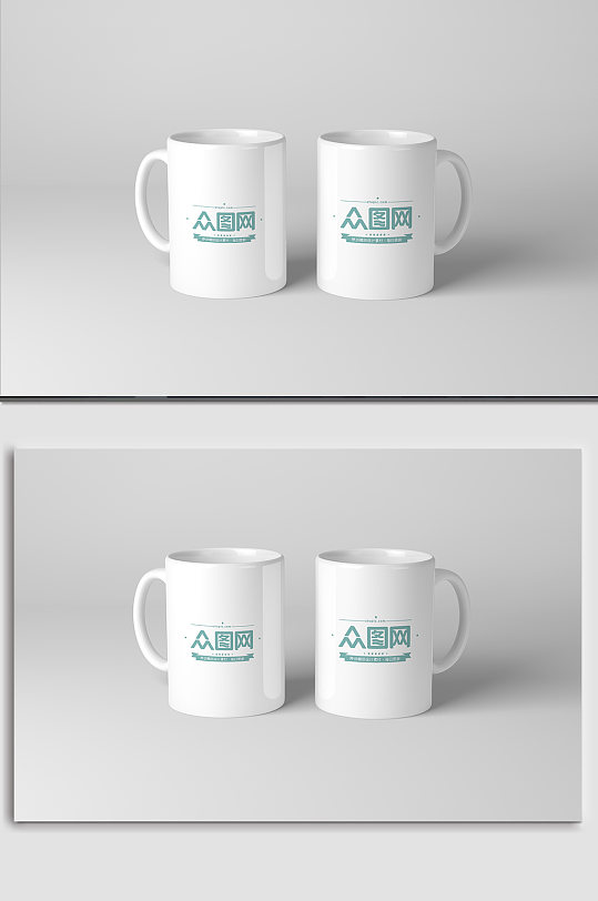 医用vi马克杯样机-众图网