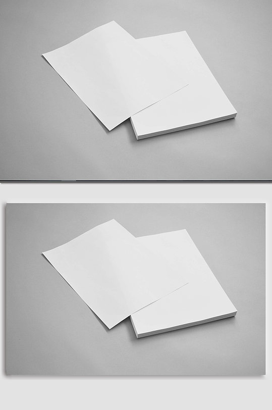 A4空白信纸样机-众图网