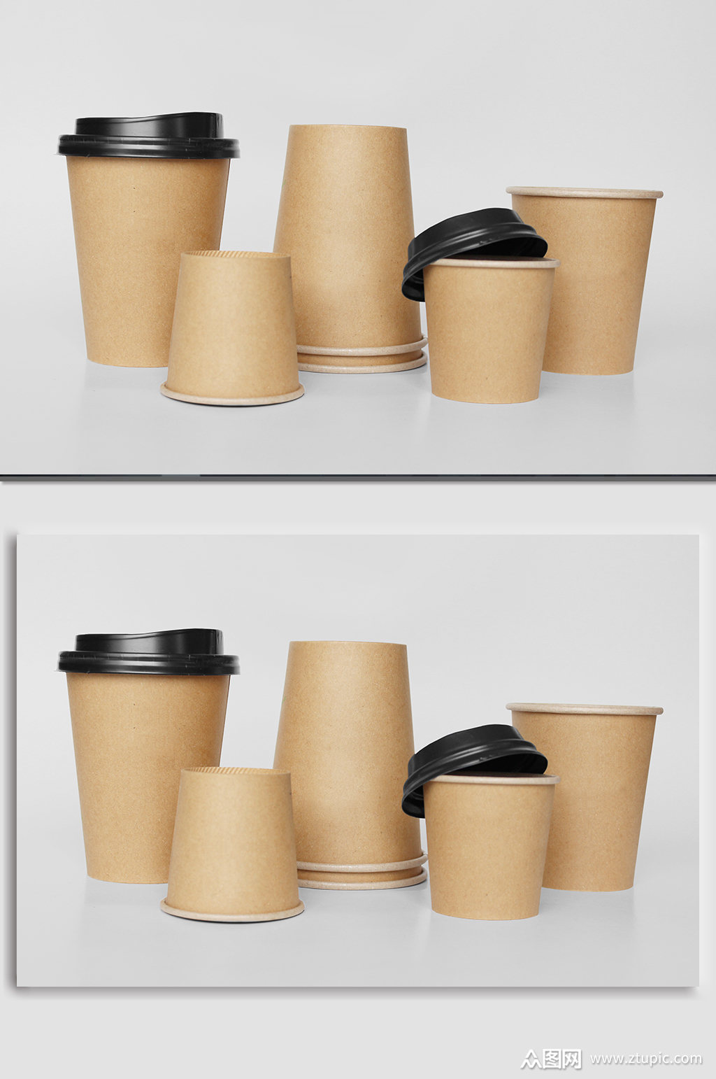 纸杯办公用品样机展示模板下载-编号509385-众图网