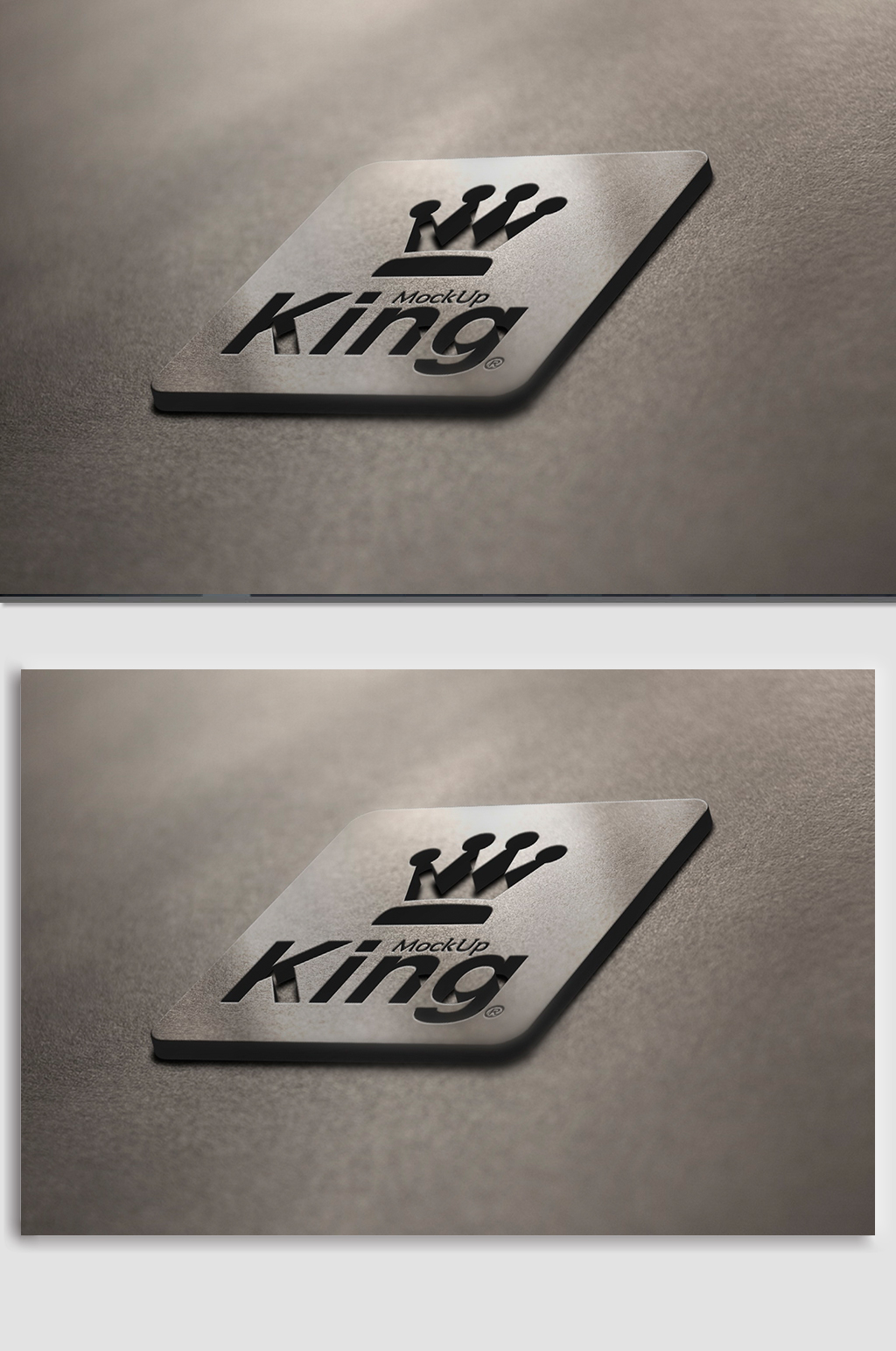 不锈钢镂空logo样机 不锈钢牌坊素材