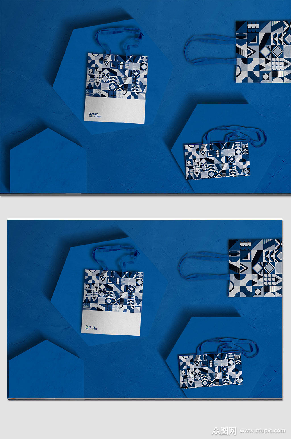 手提袋设计样机展示