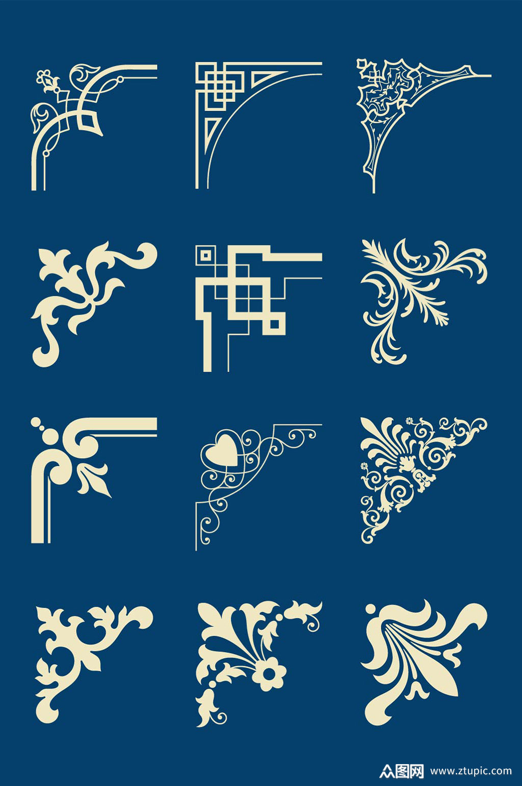 国风古典边框素材