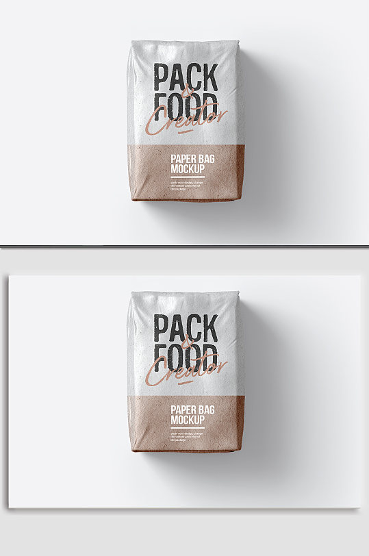 包装袋产品食品样机展示