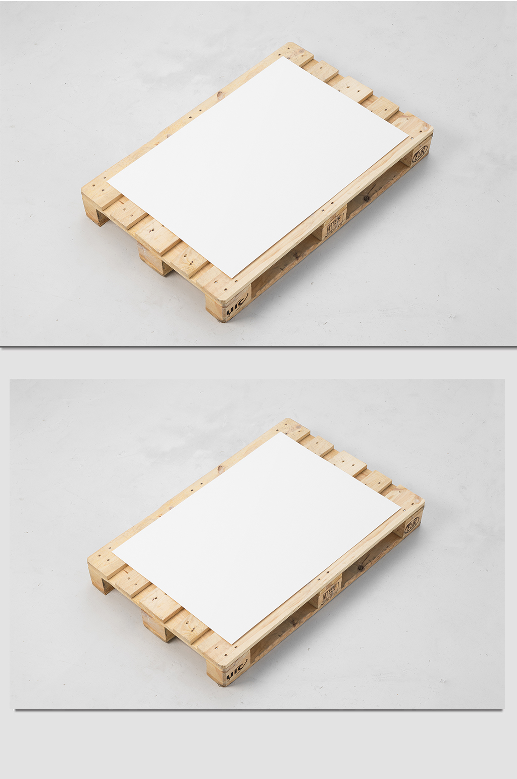 木框场景样机海报