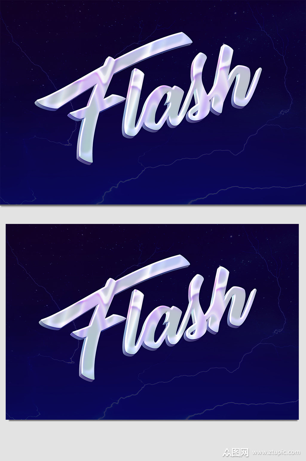 3d字体效果展示