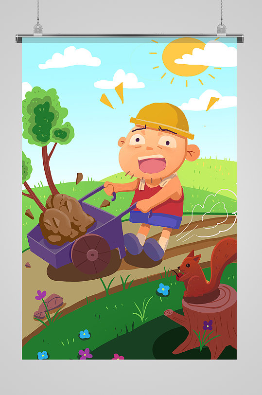 田间劳作碰还会图片-田间劳作碰还会素材下载-众图网