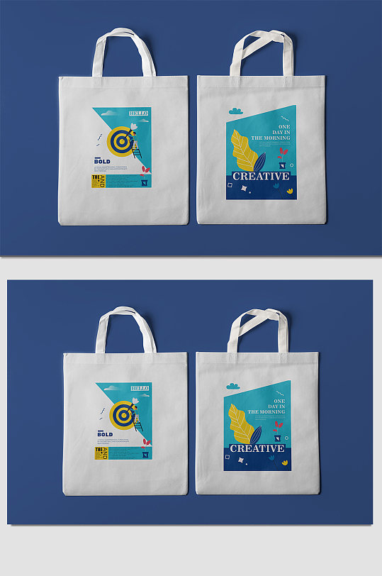 帆布袋文创样机贴图-众图网