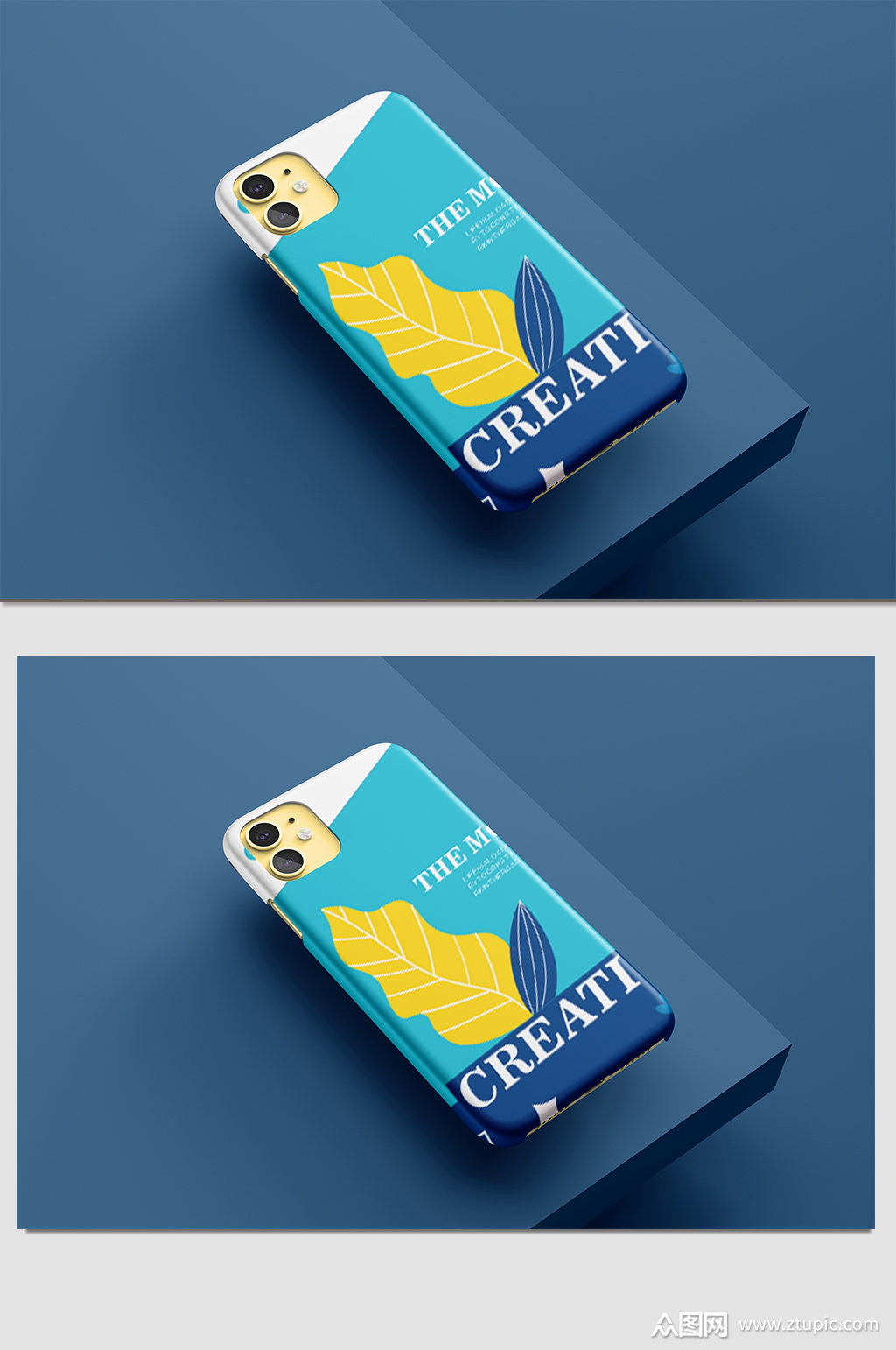 手机壳文创样机贴图模板下载-编号2048436-众图网