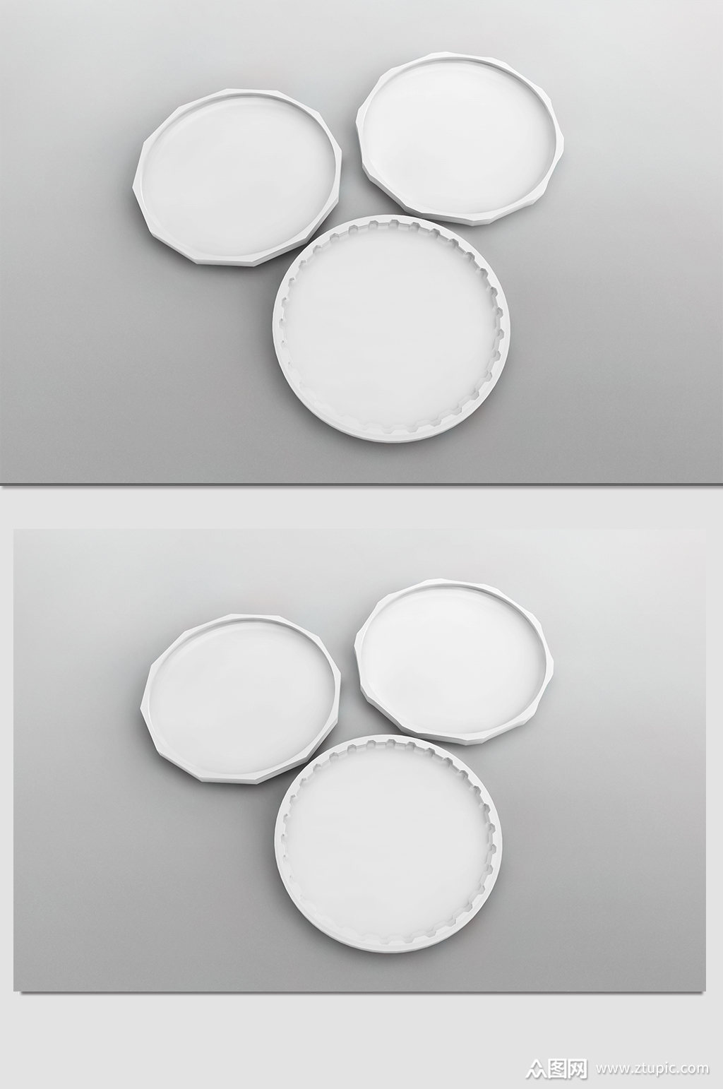 空白杯垫文创样机模板下载-编号2078163-众图网
