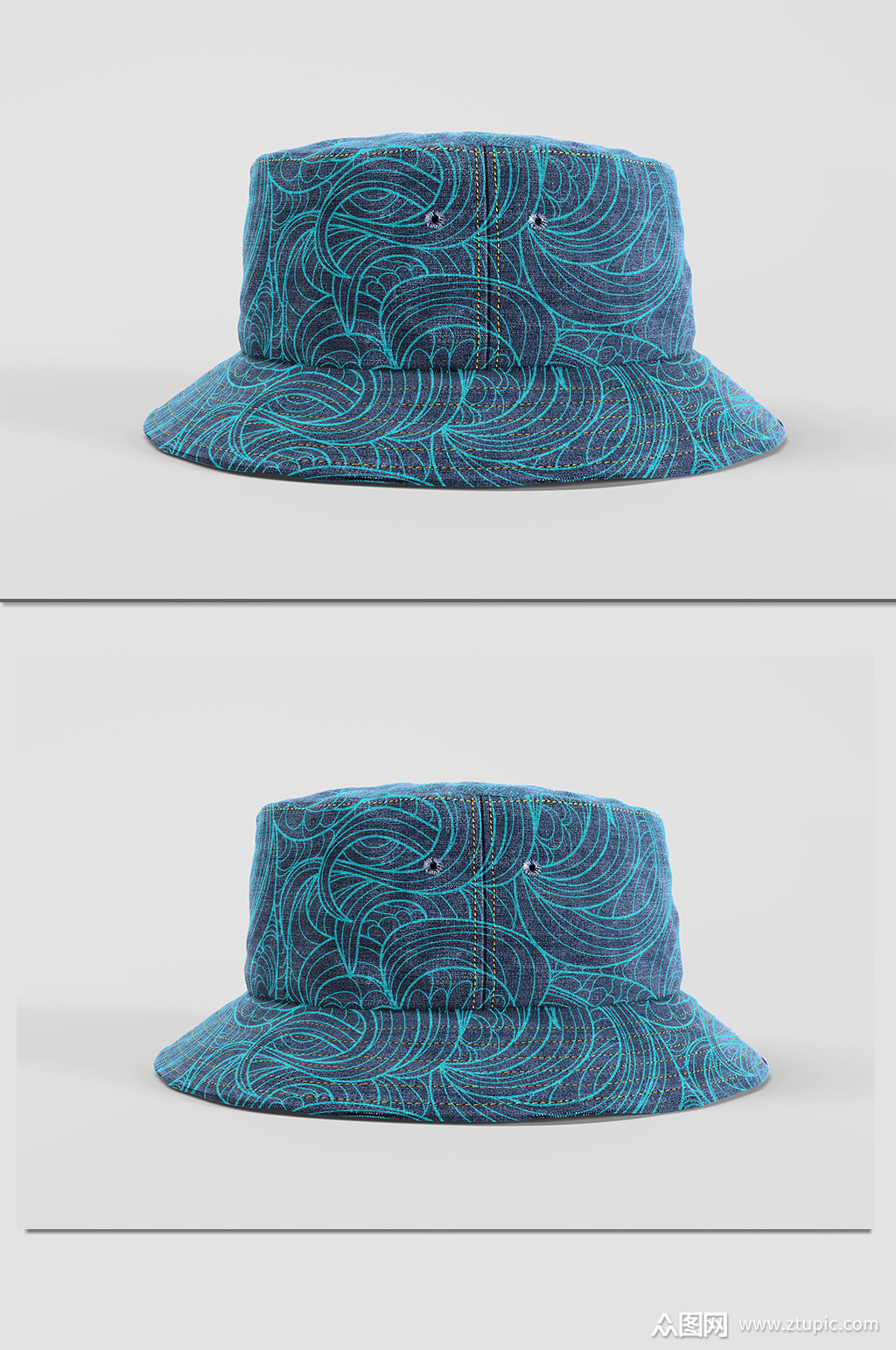 渔夫帽设计提案样机模板下载-编号2078262-众图网