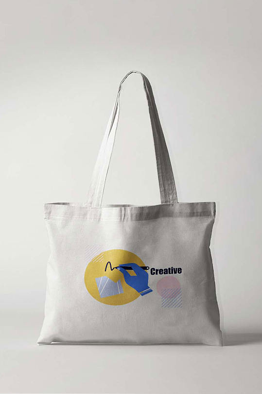 高大尚帆布包样机-众图网