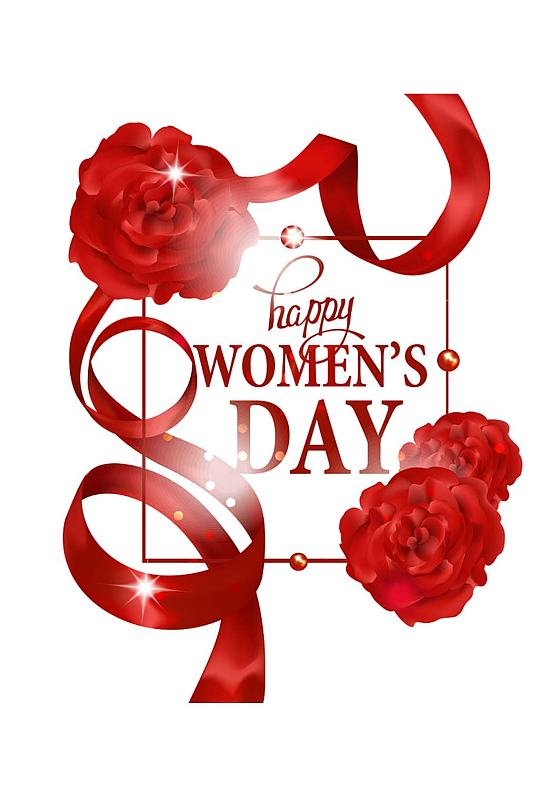 高端三八妇女节矢量海报横幅装饰设计素材