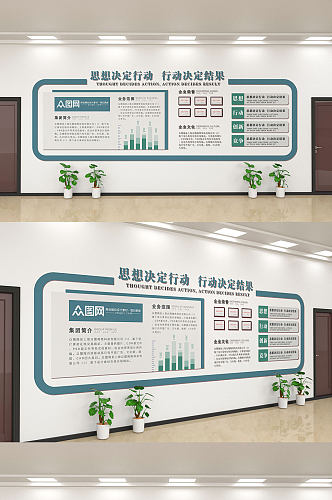 磅礴大气企业文化墙