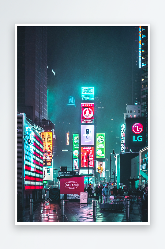 唯美赛博朋克风图片